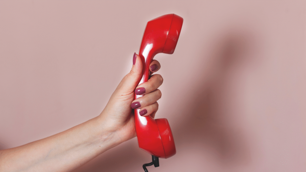 Red telephone